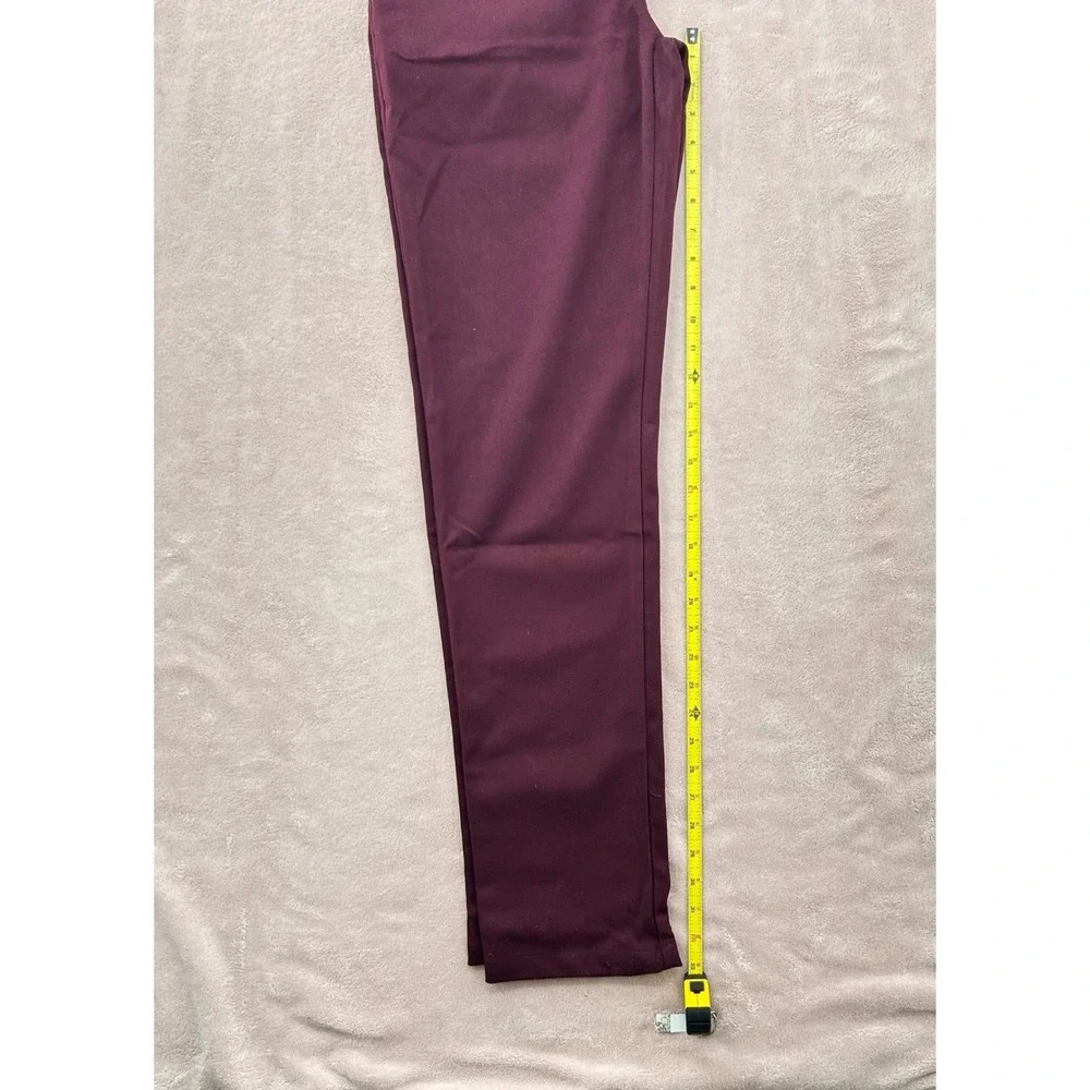 Devil Fashion Mens Burgundy Gothic Victorian Braided Scrollwork Trousers Pants